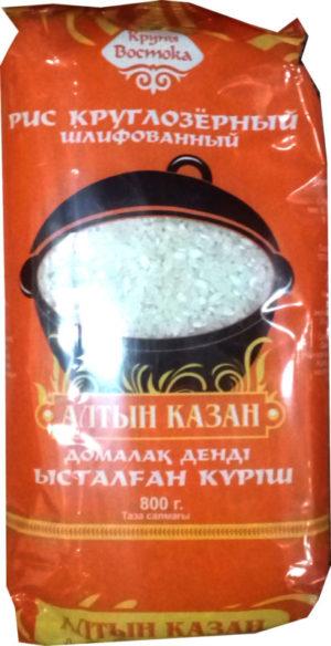 Рис для плова круглозерный 800 гр/12 шт