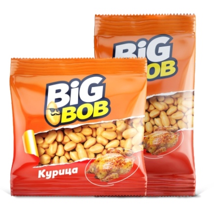 Арахис Big Bob со вкусом курицы 30гр/130 шт